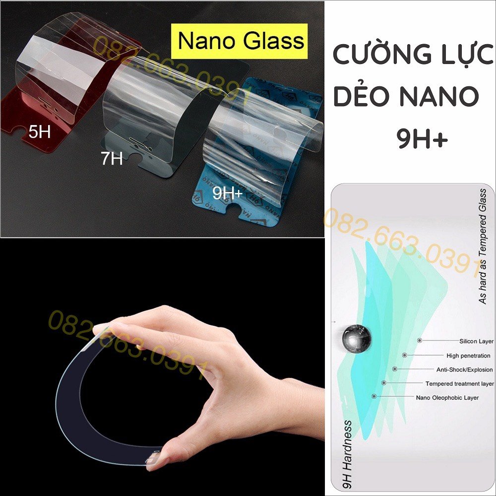 Cường lực dẻo nano Sharp 304SH (aquos 304sh)