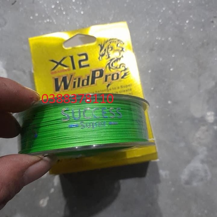 Dây Dù Câu Cá PE Lure X12 Wild Pro 150m