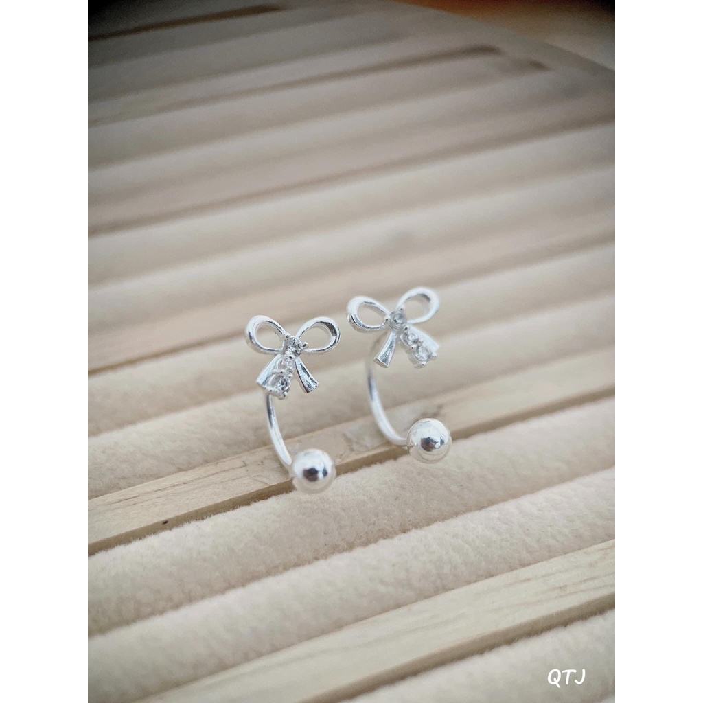 Bông tai móc cài hàn quốc