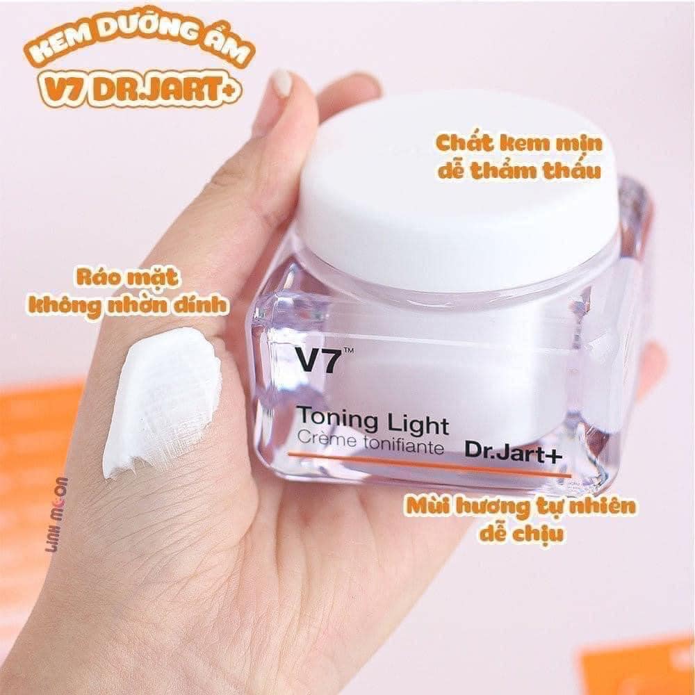 Kem trắng da V7 DR.JART+ Toning Light Hàn Quốc (Lọ 50ml)