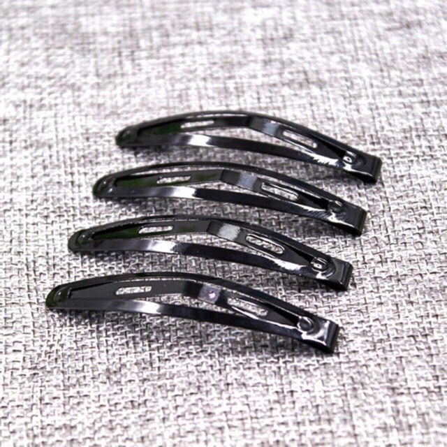 Rẻ vô địch ⚡ Set 12 kẹp tóc (6 đôi) màu đen loại nhỏ , tiện lợi, giá rẻ