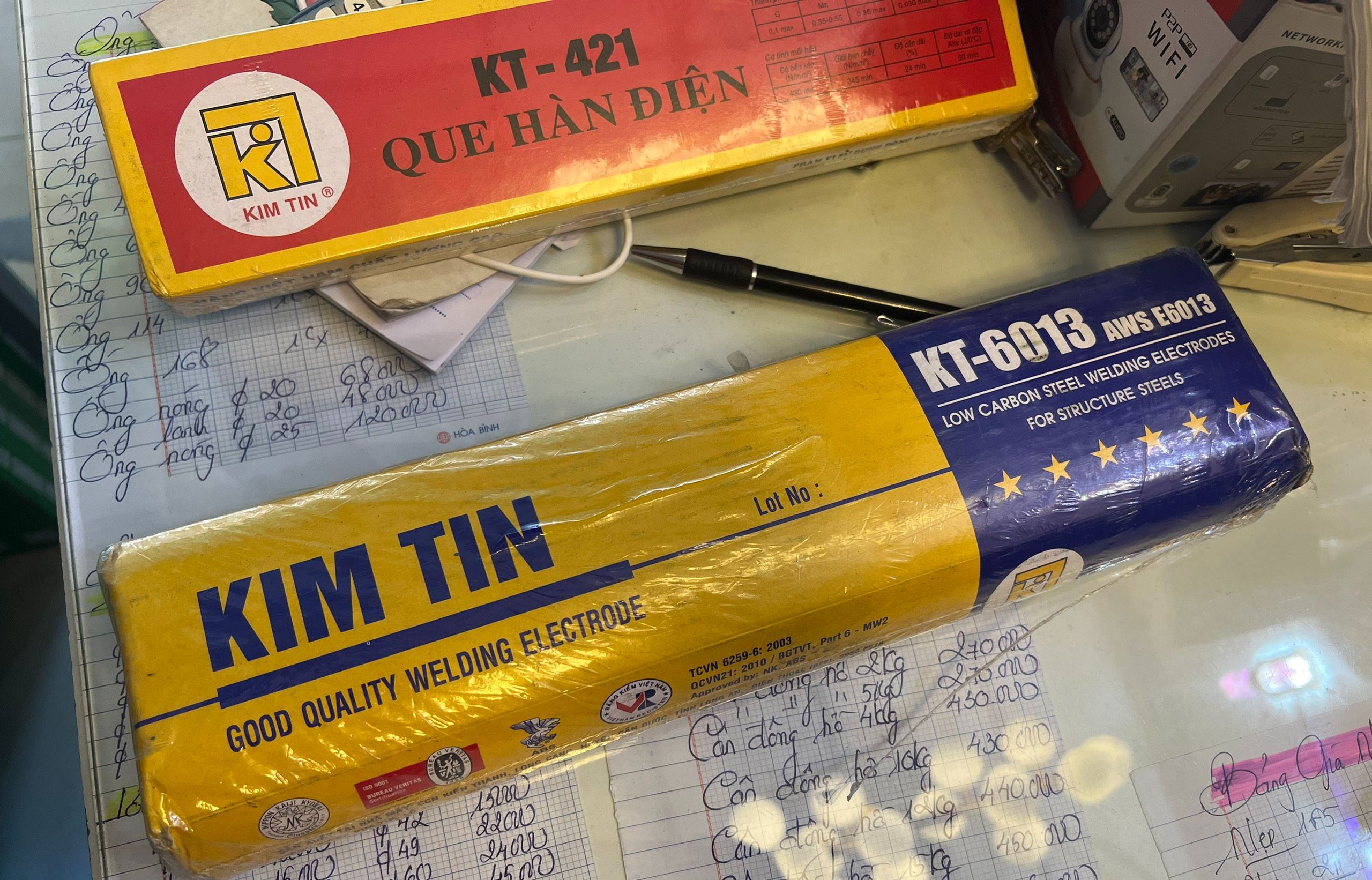 Que Hàn Kim Tín 2.5ly, 3.5ly Que Hàn Sắt, Chuẩn Chất Lượng