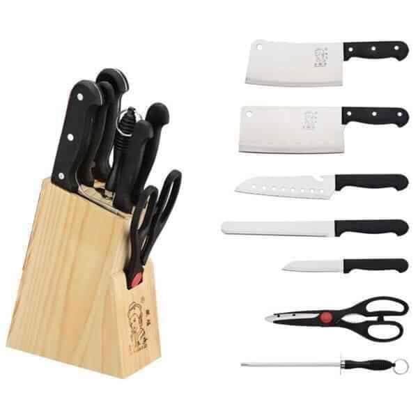 Bộ dao hợp kim 8 món