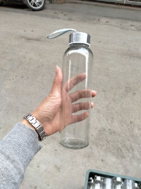 Bình nước thủy tinh dung tích 500ml