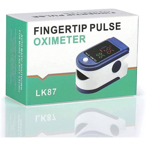 Máy đo nồng độ oxy trong máu LK87/ tặng kèm 1 đôi pin Panasonic chính hãng