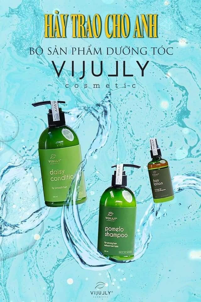 [HCM]Combo gội xịt xả bưởi Vy July
