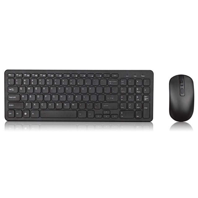 [HCM]COMBO BỘ BÀN PHÍM + CHUỘT KHÔNG DÂY GKM520 WIRELESS KEYBOARD & MOUSE