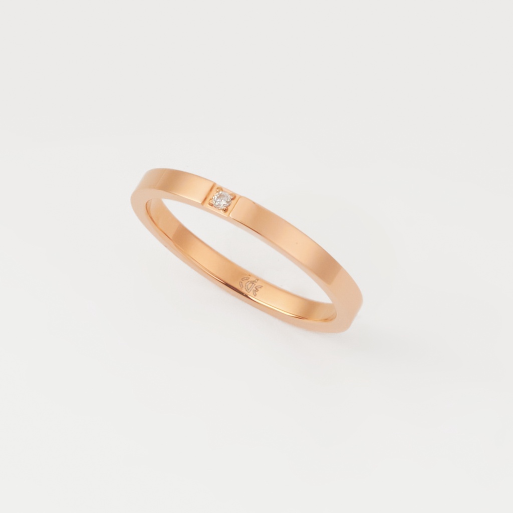 Nhẫn cặp đôi LAMY Marryme Couples' Ring Rose Gold 8039RG