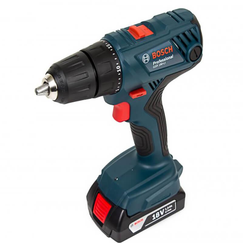Máy khoan vặn vít dùng pin Bosch GSR 180-LI
