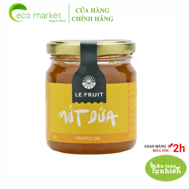 Mứt trái cây mứt Dứa Le Fruit (225g)