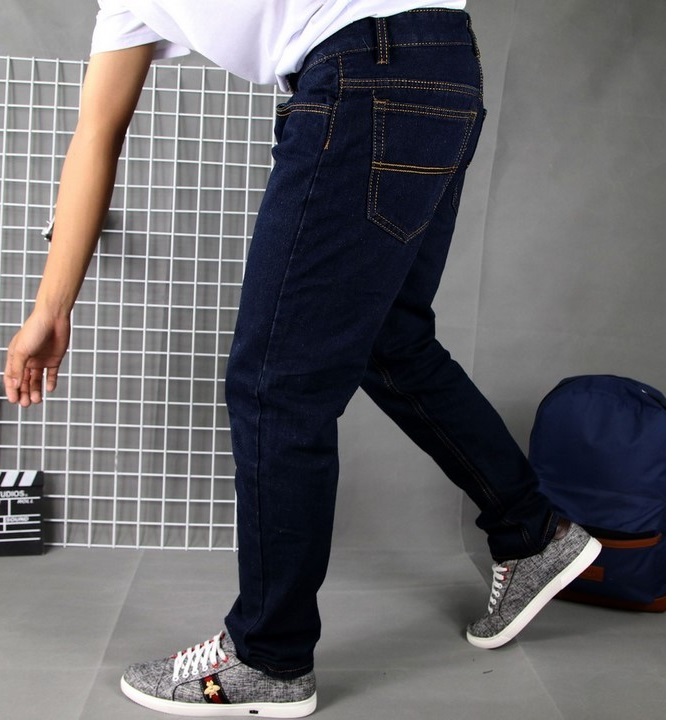 Quần jean nam MÀU XANH DƯƠNG ĐẬM TRƠN co giãn siêu đẹp MS05.19