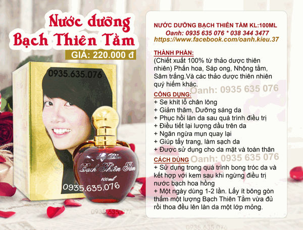 Bộ Bach Hoa Hong cao cấp