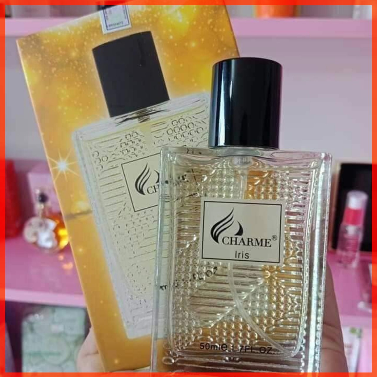 Nước Hoa Nam Iris Chamme 50ml Chính Hãng 100% Sang Trọng , Mạnh Mẽ Lưu Hương Cả Ngày