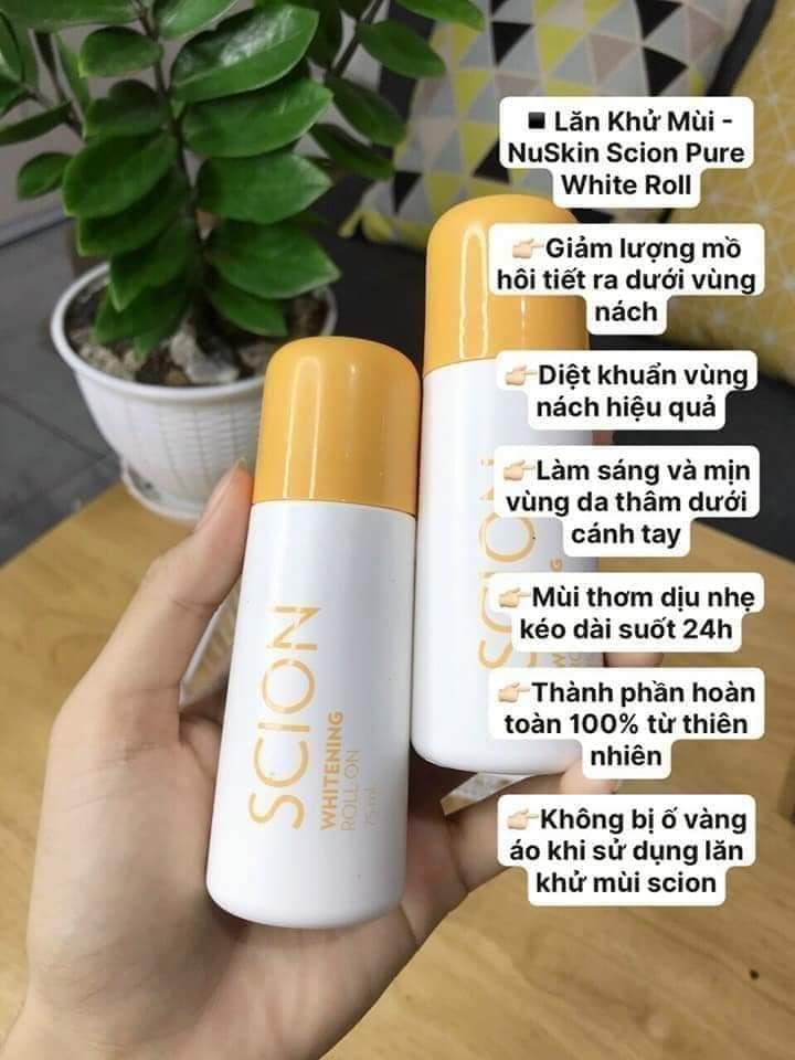 Lăn Khử Mùi SCION Brightening Roll On 75ml