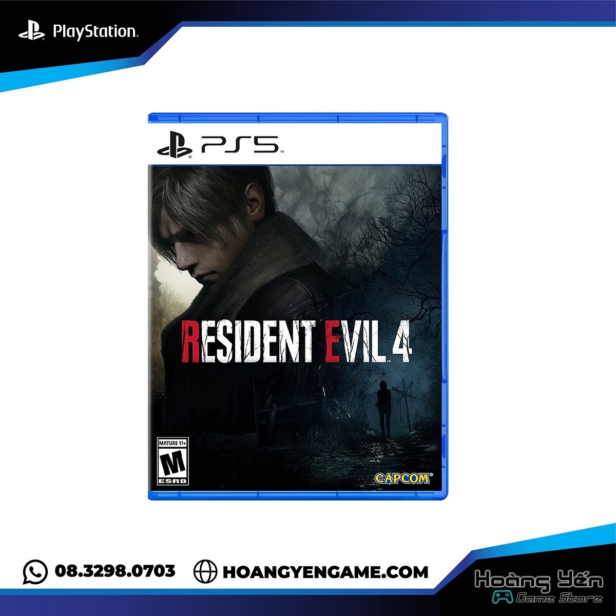 Đĩa game Resident Evil 4 Remake PS5
