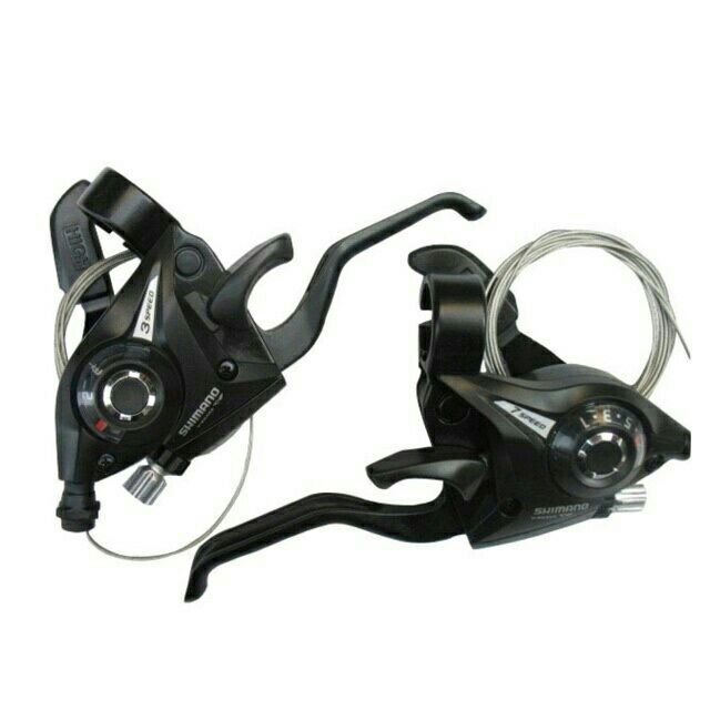 [HCM]Tay đề bấm xả xe đạp shimano 3x7
