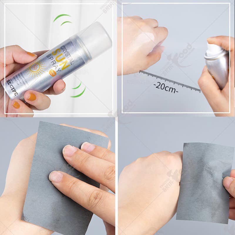 Xịt Chống Nắng Crystal Sun Spray SPF50