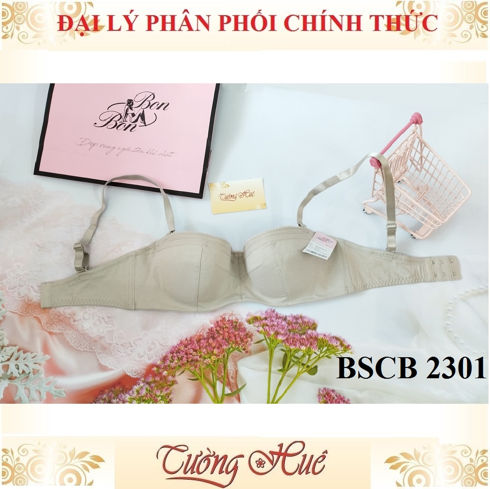 Áo lót nữ bon bon bscb 2301 áo lót mút mỏng, cúp ngang.