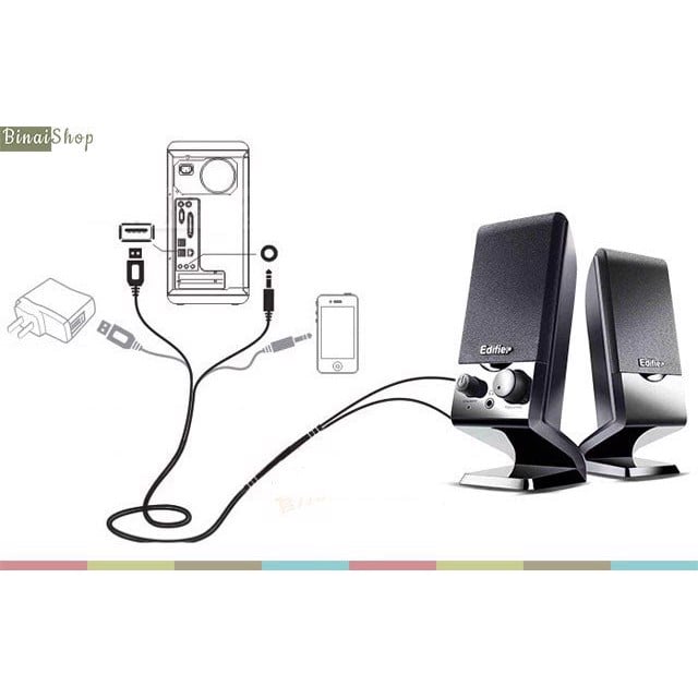Loa vi tính 2.0 Edifier R10U