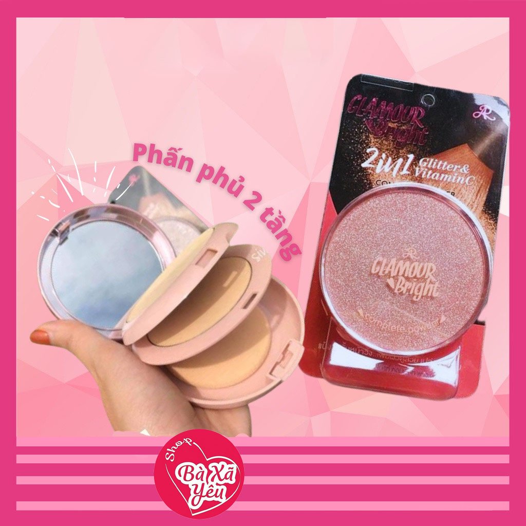 Phấn Phủ Aron Glamour 3 tầng Thái Lan siêu sang