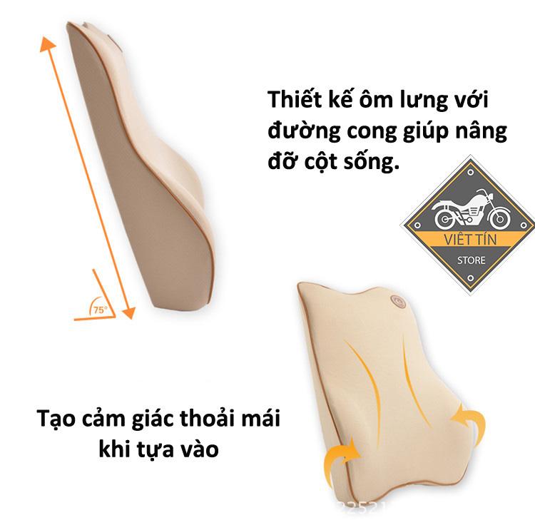 Bộ gối và tựa lưng dành cho ô tô AL