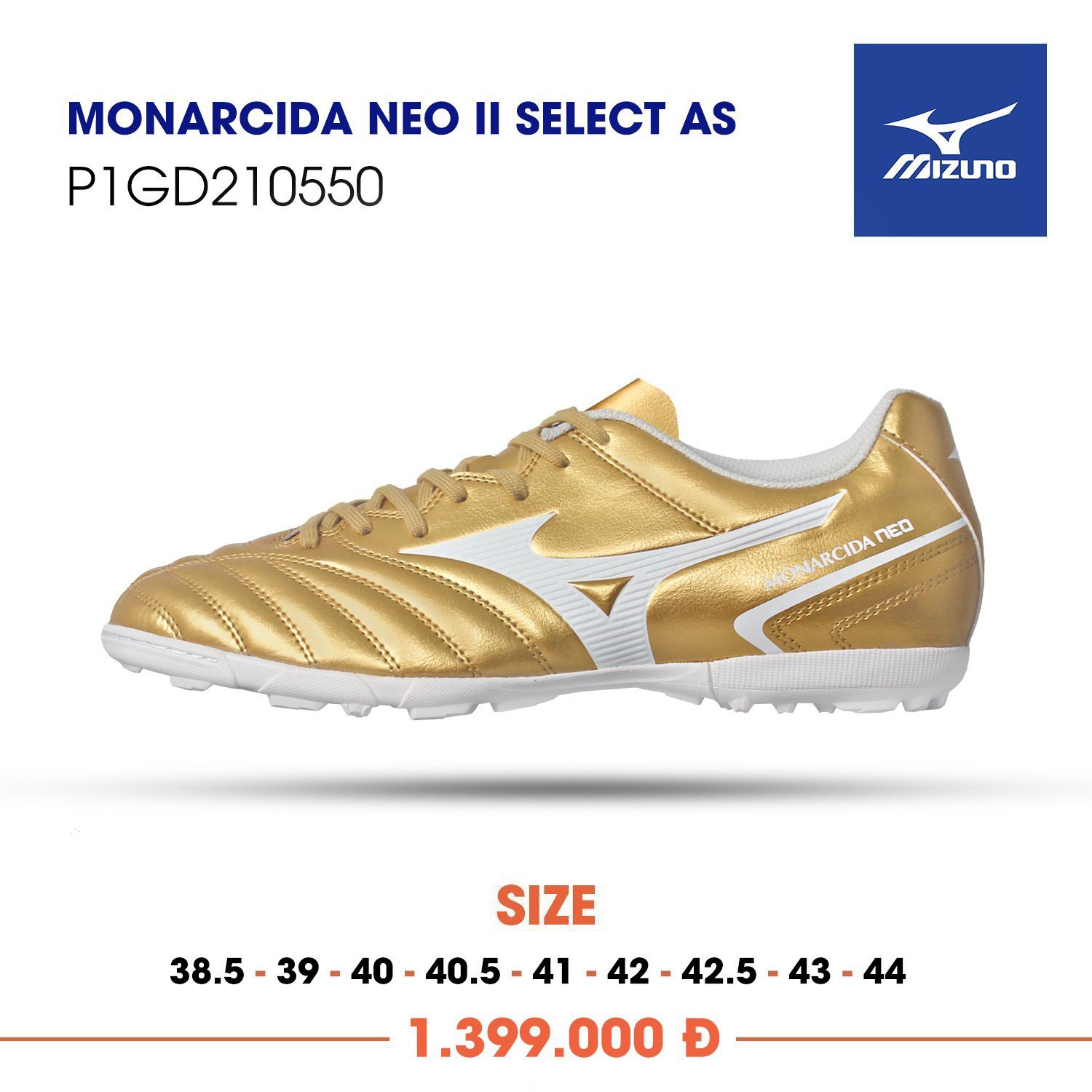 Giày Mizuno Monarcida Neo II Select As (Chính hãng Nhật Bản)
