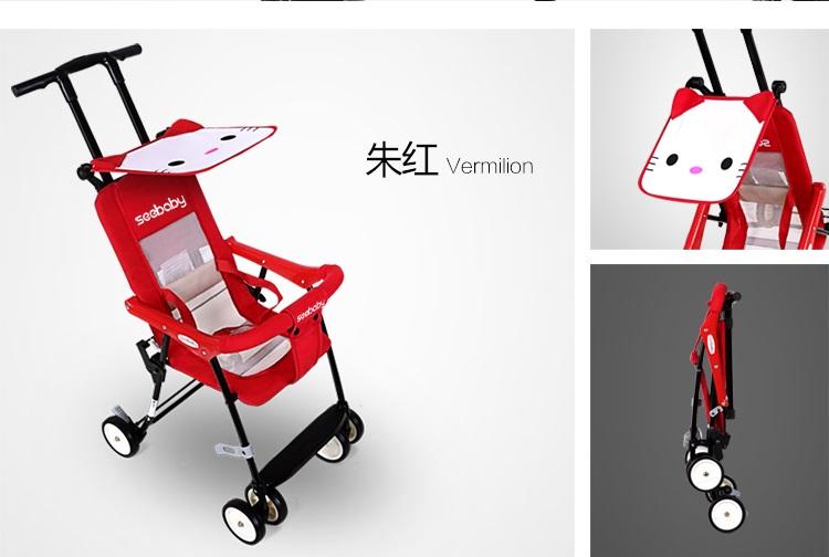Xe đẩy Seebaby QQ1-2 có mái che