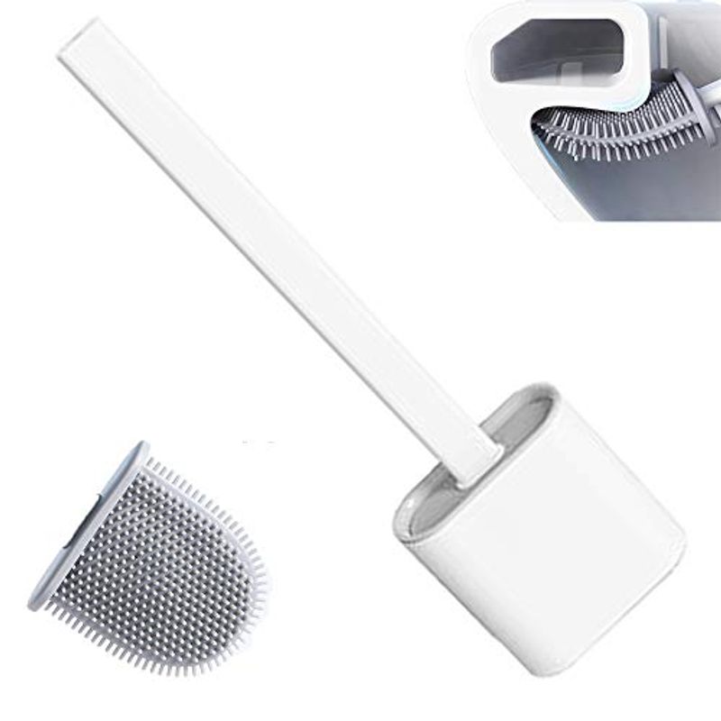 [HCM]CÂY BÀN CHẢI CHỔI CỌ CHÀ RỬA NHÀ VỆ SINH BỒN CẦU TOLET BRUSH BẰNG SILICON MỀM MẠI XÓA BAY MỌI VẾT BẨN ĐI SÂU VÀO GÓC KHUẤT SẠCH BÓNG TÍCH TẮC
