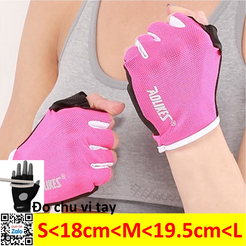 Bao tay gym găng tay thể thao nam nữ chính hãng aolikes gang tay 7576 104 109 111 1581 1678 ddcg