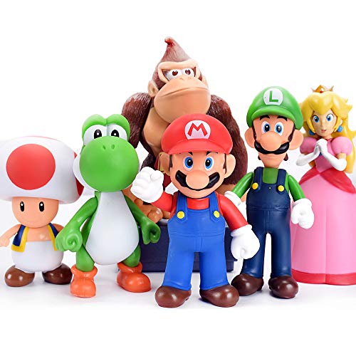 Mô hình nhân vật trong game Supper Mario