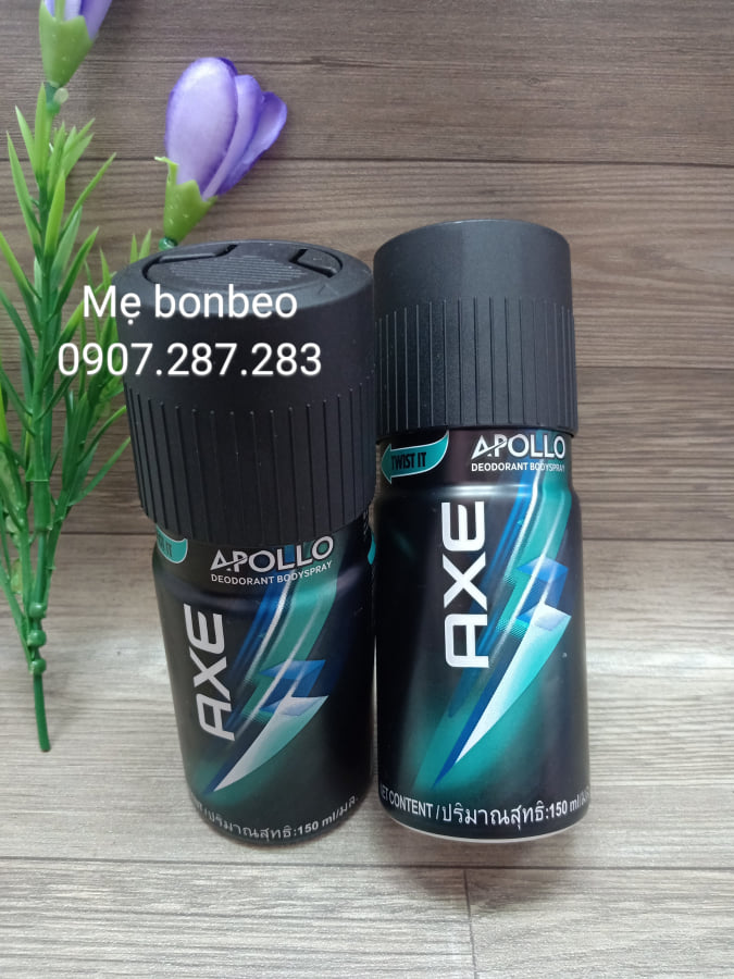 Xịt khử mùi AXE các loại 150ml
