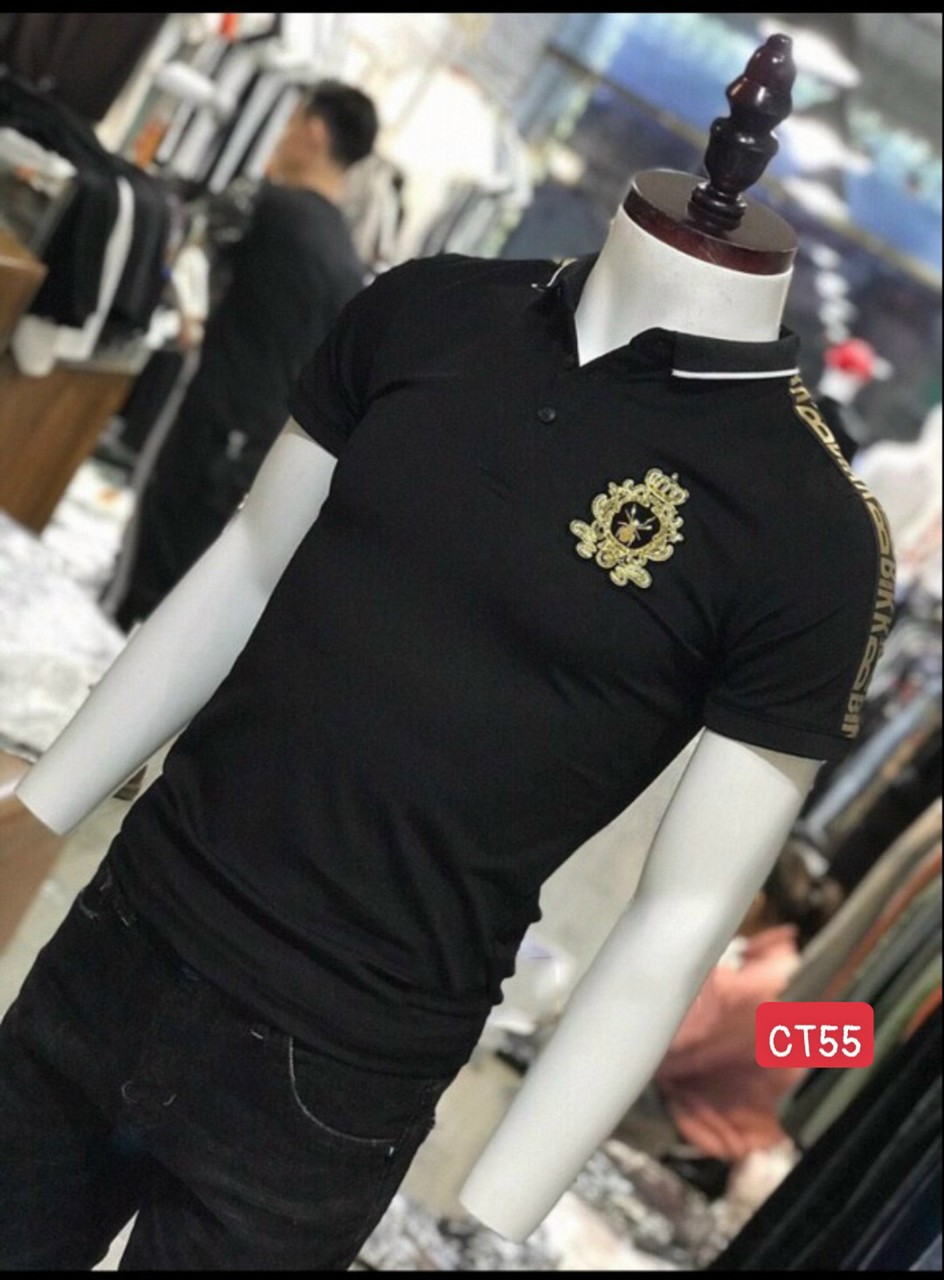 (Deal Sốc) Áo Thun Nam POLO Cổ Bẻ Ngắn Tay,ÁO Phông Nam Dáng Ôm Thời Trang Cao Cấp LOGO thêu 2 màu trắng và đen Chất Cotton Dày Dặn - Thiết Kế Sang Trọng Taylorfashion D20