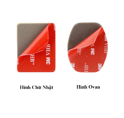 Miếng Dán 3M 2 Mặt, Dán CAM Hành Trình, Go Pro, Vật Dụng Decor...
