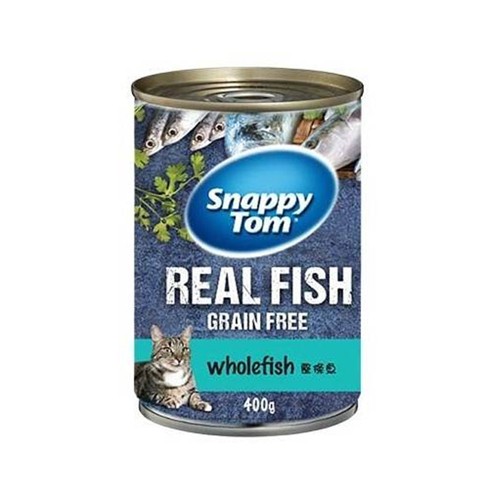 Pate Lon Cho Mèo Lớn Snappy Tom - Lon 400g Gram