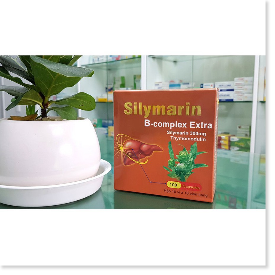 VIÊN UỐNG BỔ GAN SILYMARIN B-COMPLEX EXTRA - HỘP 100V