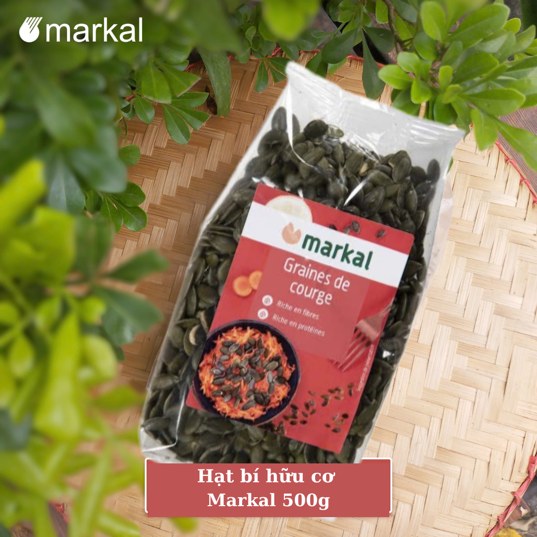 Hạt Bí Hữu Cơ Markal 500g - Leaf Organic HCM