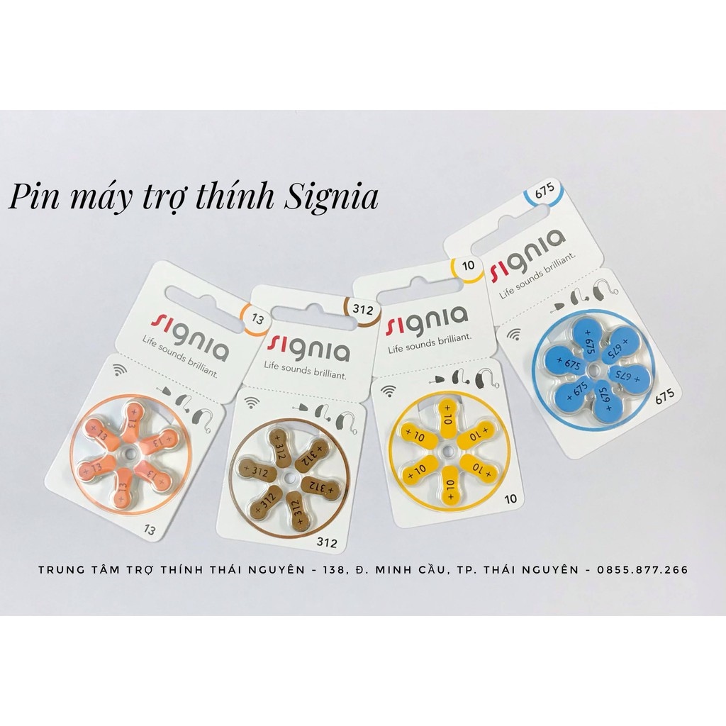 Máy trợ thính△  Pin-Máy-Trợ-Thính-Signia