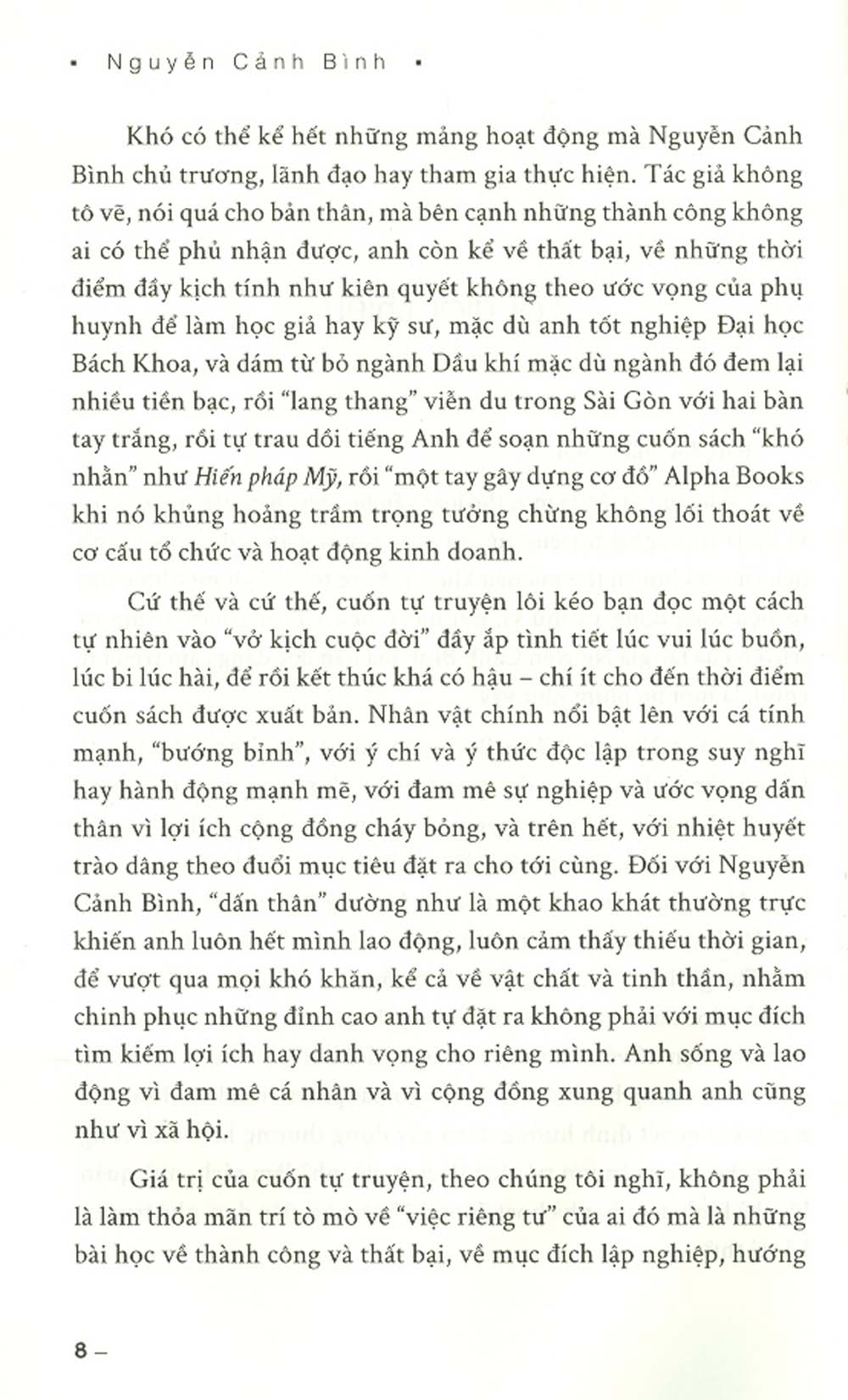 Sinh Năm 1972: Khát Vọng Sống (Tự Truyện)