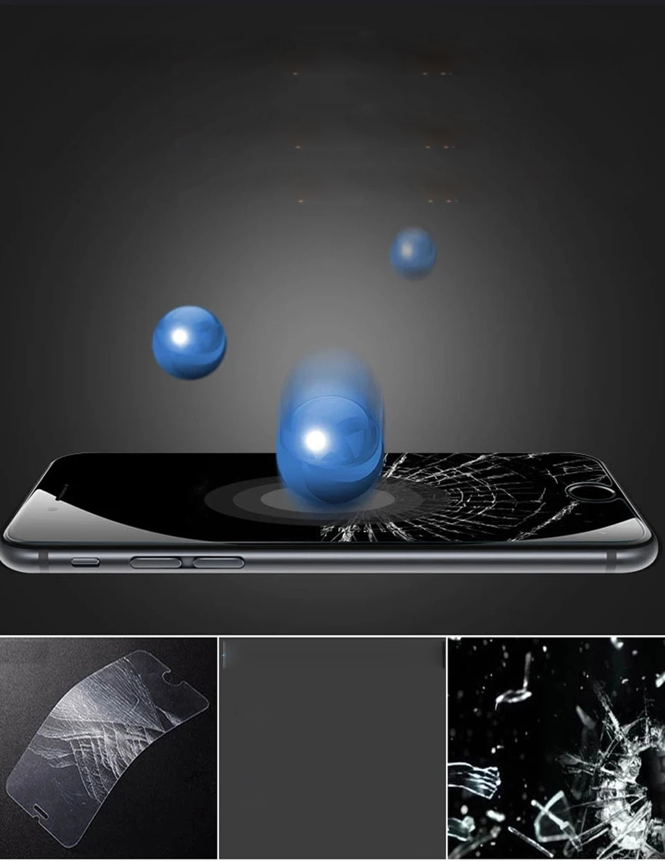 KÍNH CƯỜNG LỰC IPHONE 6 / 6S / 6PLUS / 6S PLUS / 7 / 7 PLUS / 8 / 8 PLUS