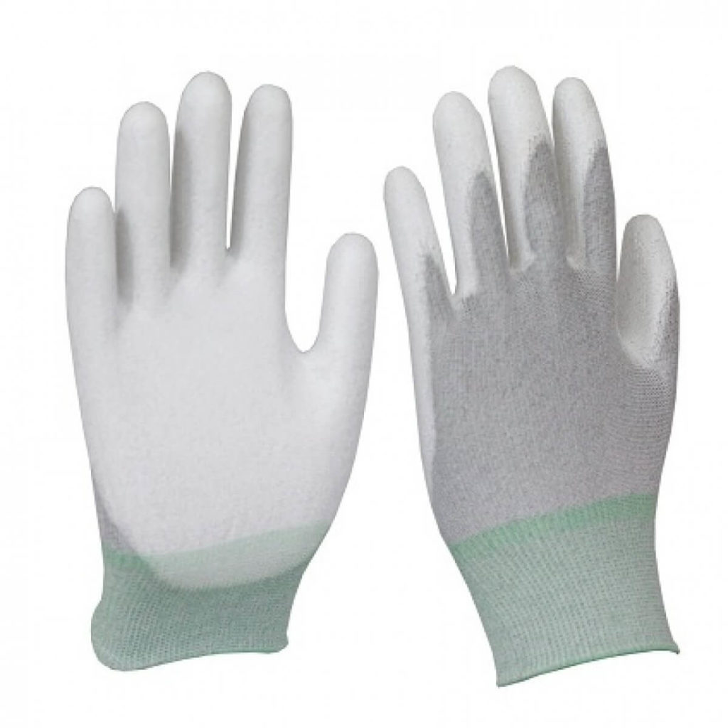 Găng tay phủ PU đầu ngón trắng - Combo 20 đôi