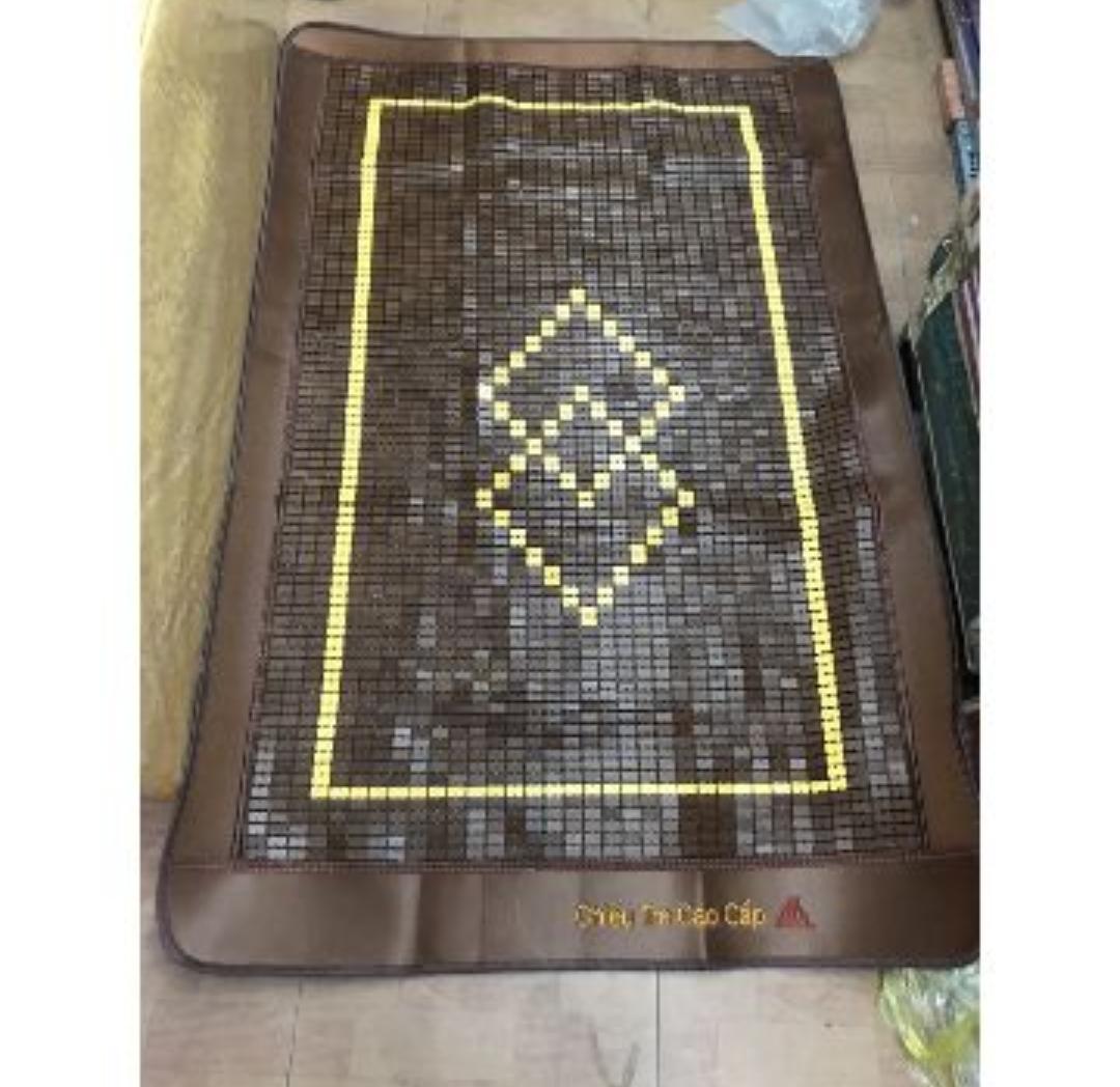 Chiếu Tre Viền Hạt Đen cao cấp 1M6