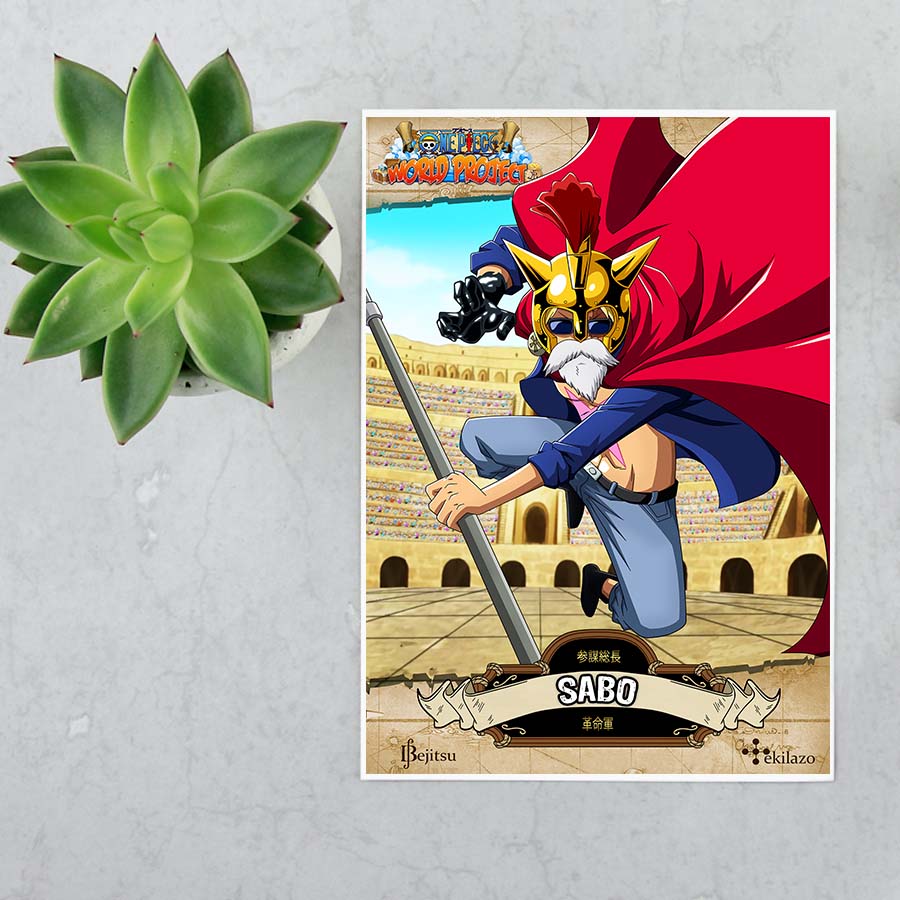 Poster Sabo Hình dán decal One Piece Sabo