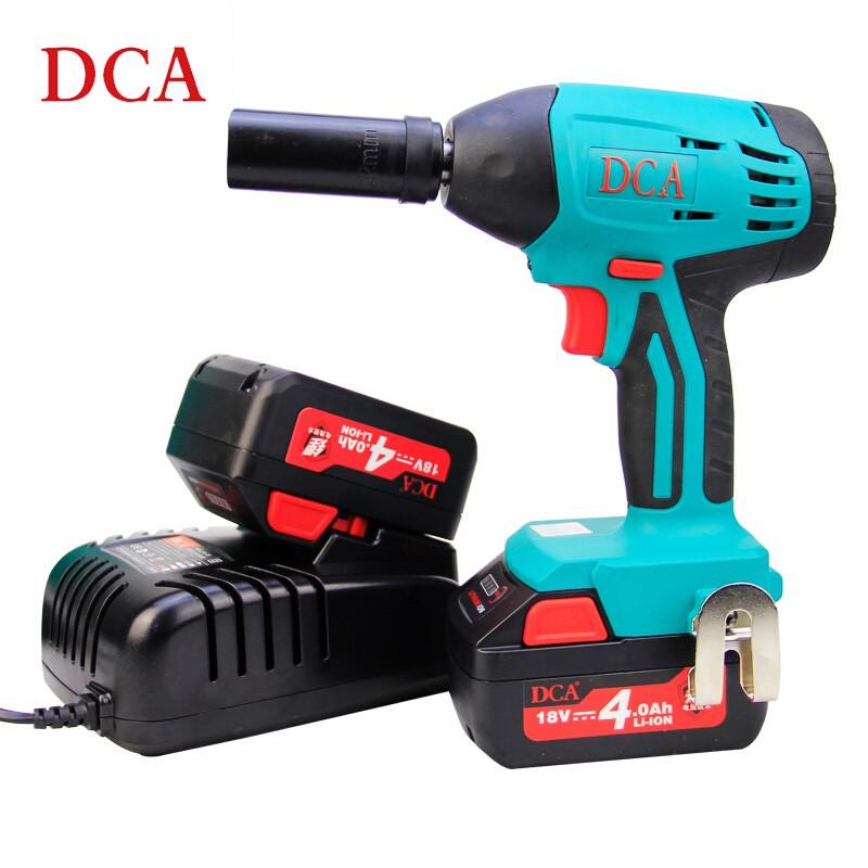 Máy vặn bu 18V lông dùng pin DCA ADPB16E (Xanh)