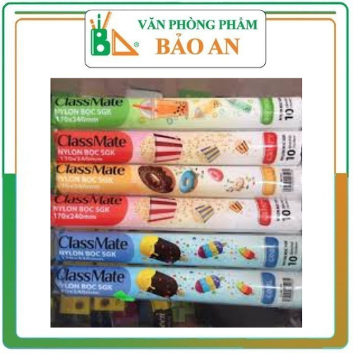 Nylon bọc SGK Classmate Kích thước 170x240mm