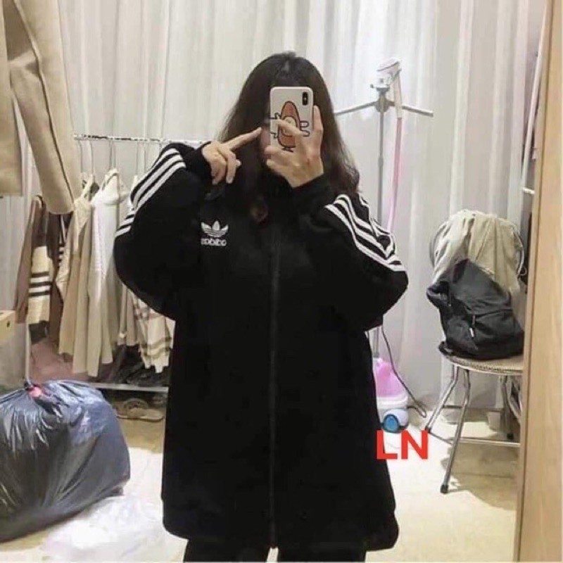 [FREESHIP] Áo khoác nỉ khoá kéo cổ trụ 3 sọc thể thao cho nam nữ, cam kết hàng đúng mô tả, chất lượng đảm bảo an toàn đến sức khỏe người sử dụng, đa dạng mẫu mã, màu sắc, kích cỡ