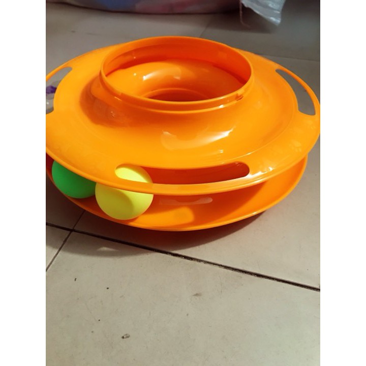 Đồ Chơi Cho Mèo - Đồ Chơi 3 Tầng
