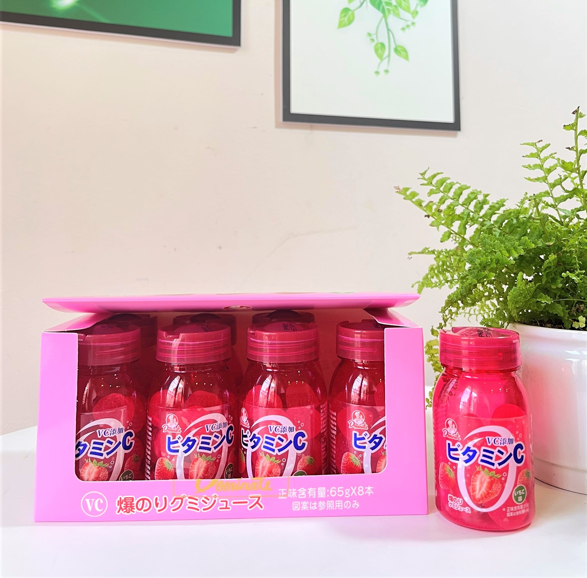 KẸO DẺO VITAMIN C NHÂN TRÁI CÂY