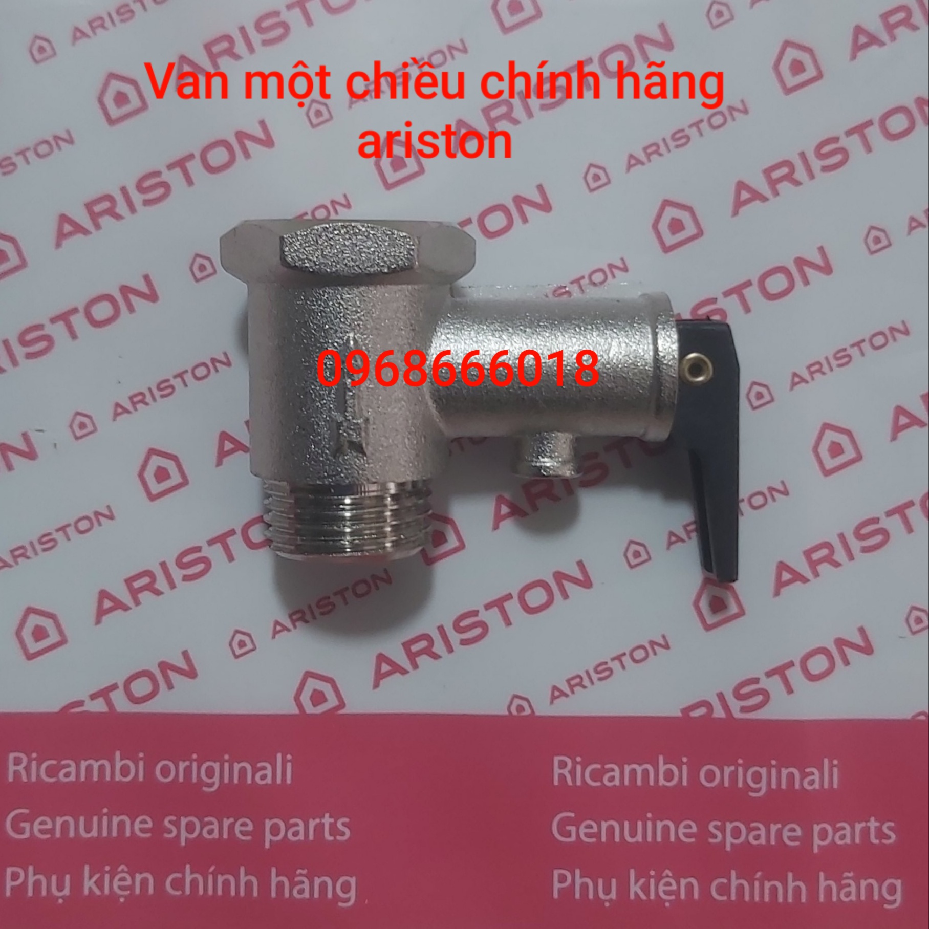 Van một chiều bình nóng lạnh Ariston