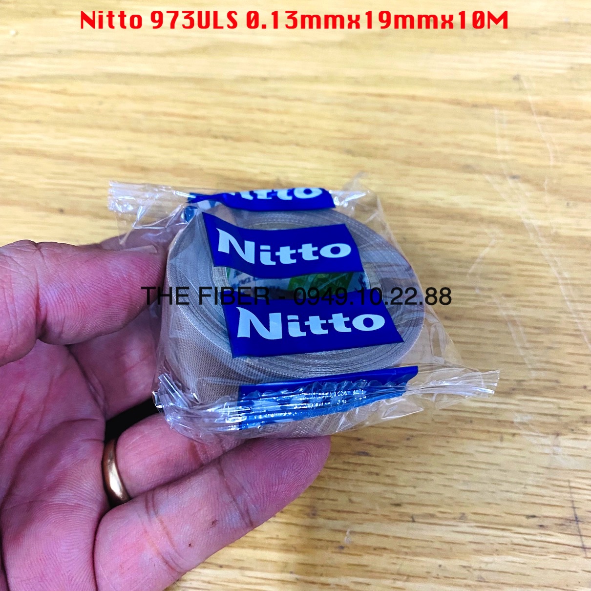Băng keo chịu nhiệt Nitto 973UL-S (0.13mmx19mmx10M)