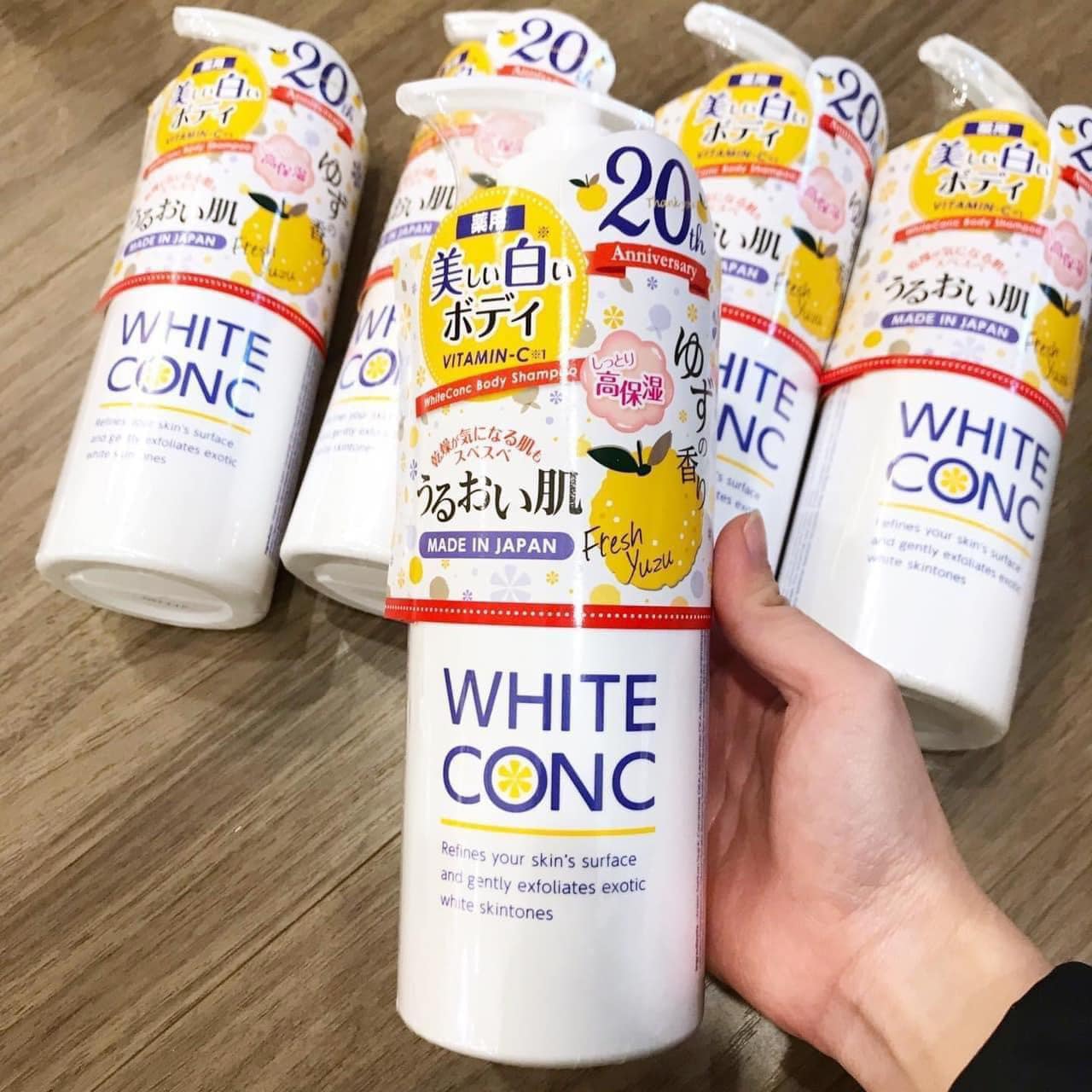 Sữa Tắm Trắng Da White Conc Body -  Các Loại